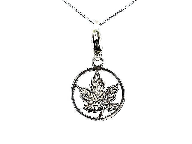 Maple leaf store charm