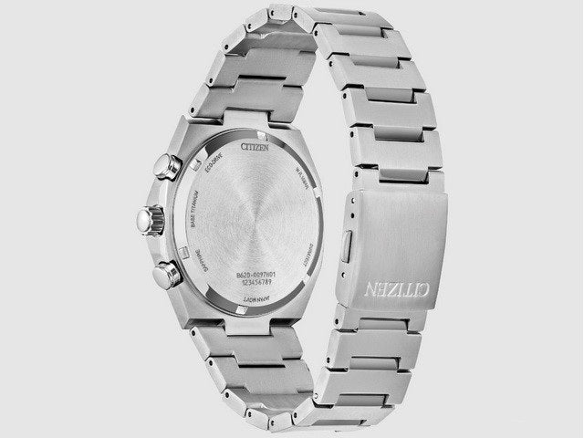 Titanium Eco-Drive Mens Watch