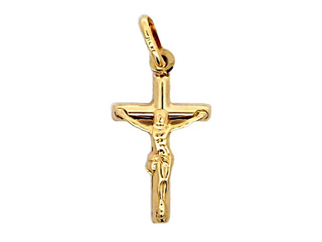 14KT Small Yellow Gold Crucifix