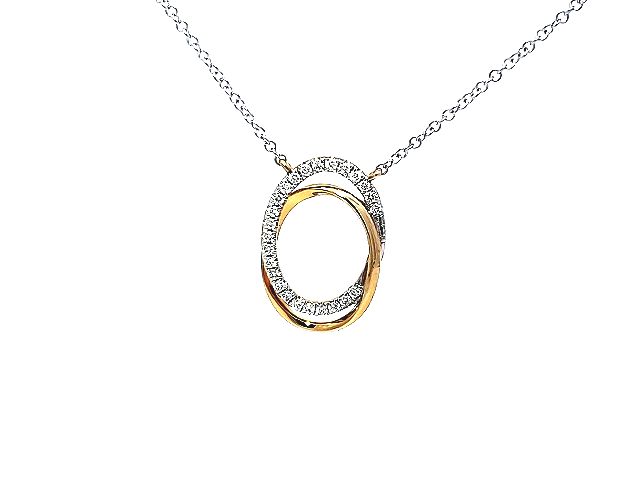 Diamond Orbit Necklace