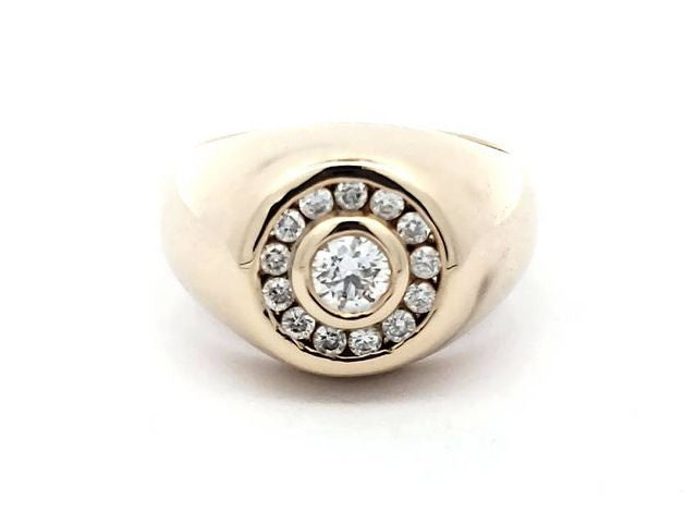 0.55 ctw Gents Diamond Ring