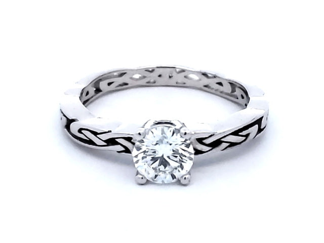 0.72 ctw Canadian Diamond Engagement Ring