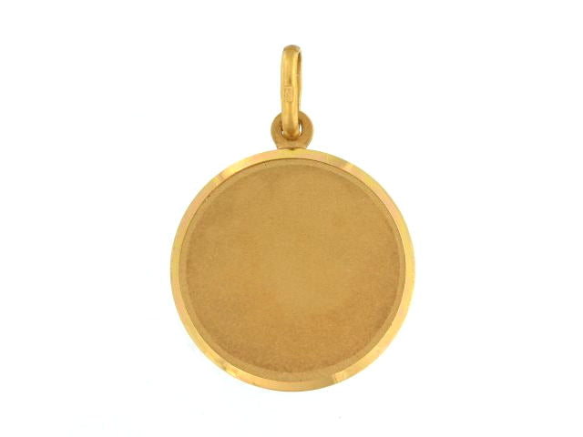 24 mm Engravable Round Pendant