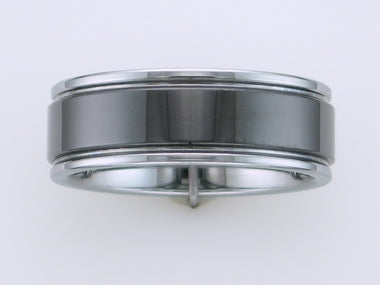 Tungsten & Ceramic Band