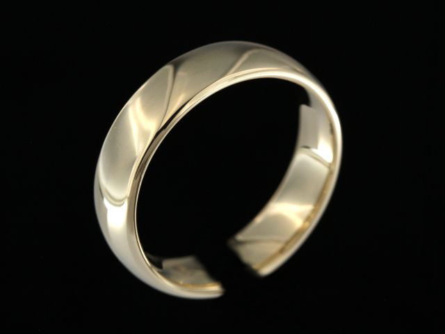 6 mm Domed Wedding Band