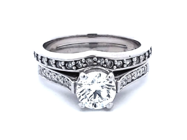 0.78 ct Canadian Diamond Engagement Set