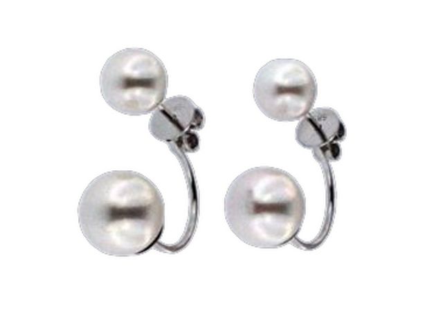 Akoya Jacket Pearl Earrings