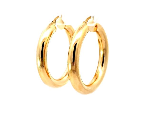 10KT Hoop Earrings