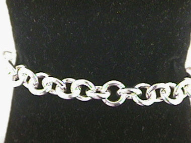 Silver Cable Bracelet