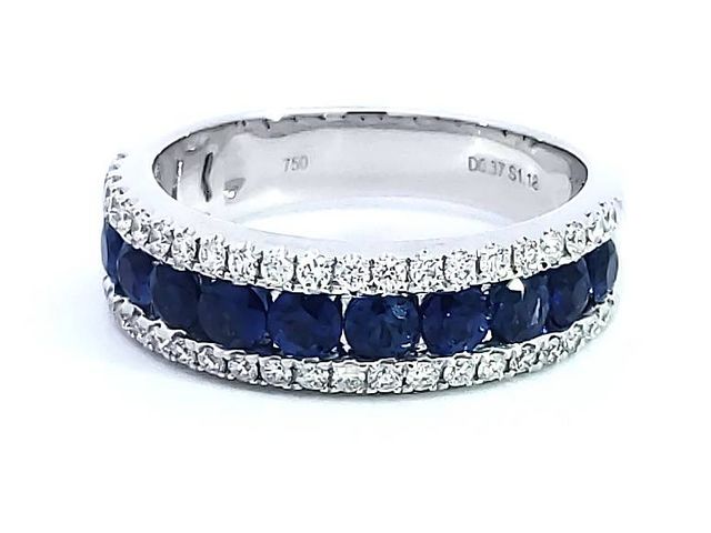 Sapphire & Diamond Ring