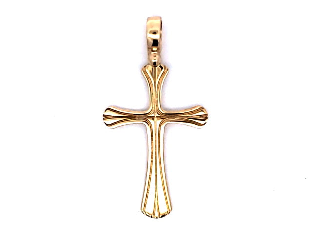 14KT Yellow Gold Cross