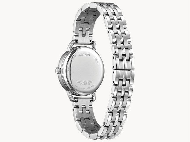 Ladies Eco Drive with Silver D