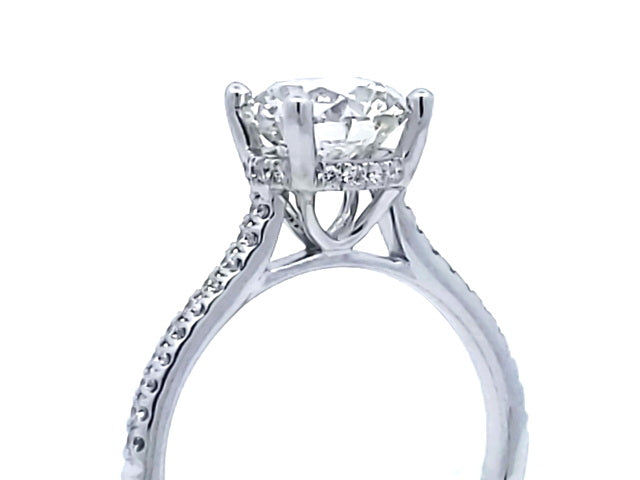 2.03ct Lab Grown Engagement Ring