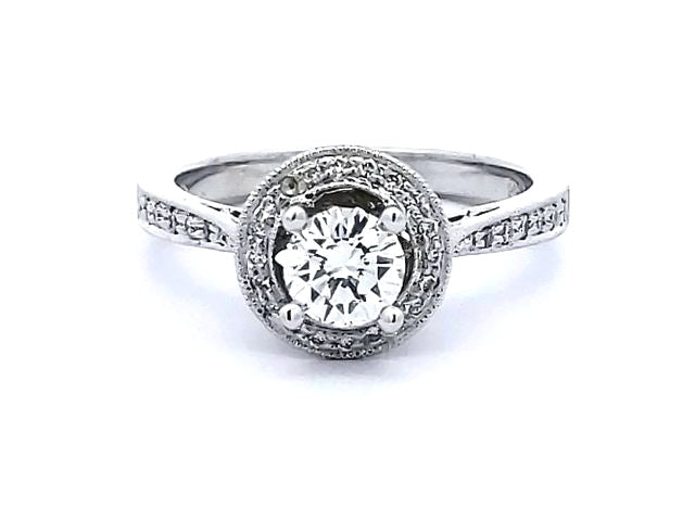 0.56 Ct Diamond Engagement Ring