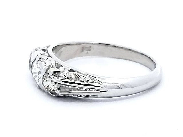 0.58 Ctw Diamond Trinity Ring