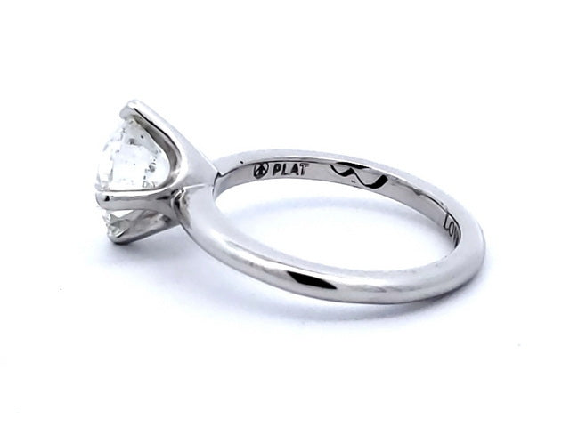 Platinum 2.30 ct. Solitaire Engagement Ring