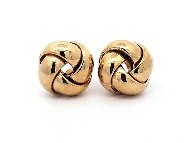 10KT Lovers Knot Earrings