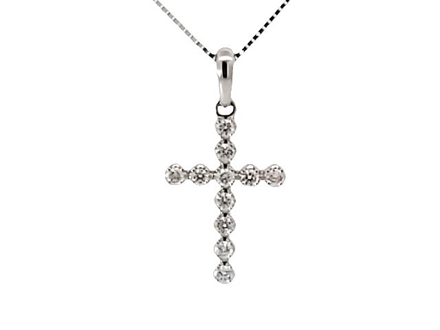 Diamond Cross Pendant