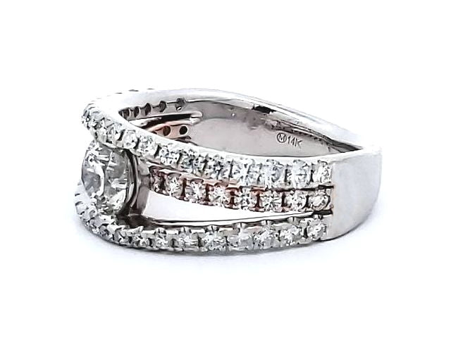 0.83 ct Centre Diamond Ring