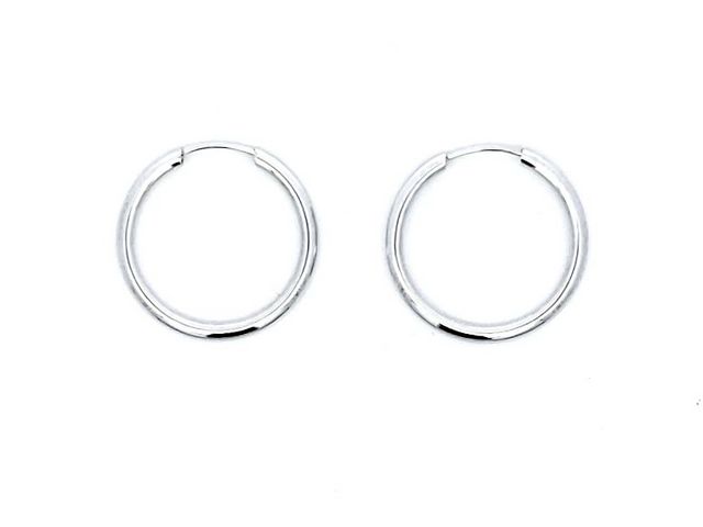 10KT Medium Sleeper Hoops