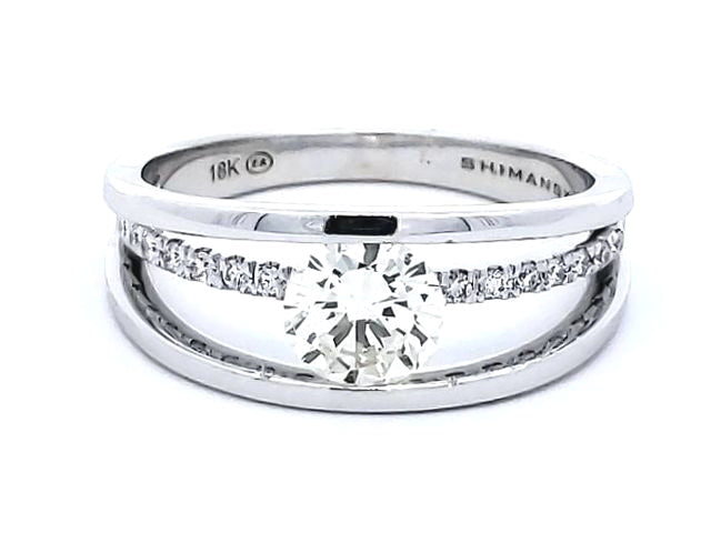 0.83 ctw  Fancy Diamond Ring