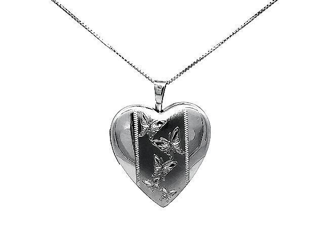 Silver Heart Locket