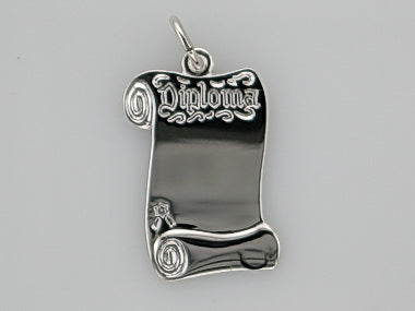 Silver Diploma Charm