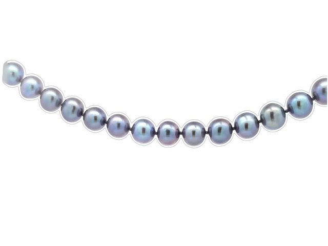 8.0 - 9.0 mm Freshwater Grey Pearl Strand