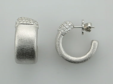 Silver Hoop Earrings