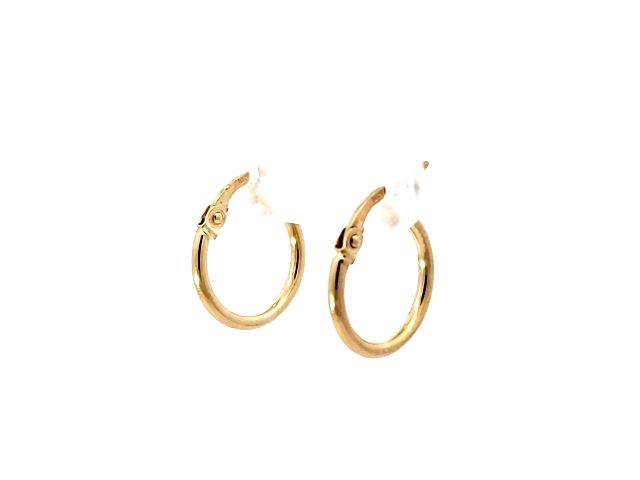 10KT Small Hoop Earrings