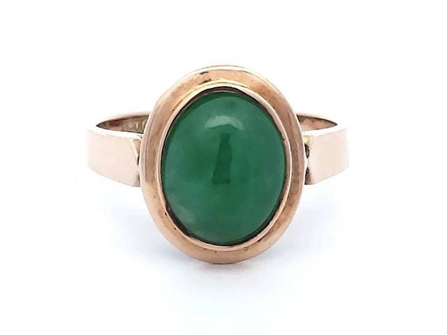 14KT Jade Ring