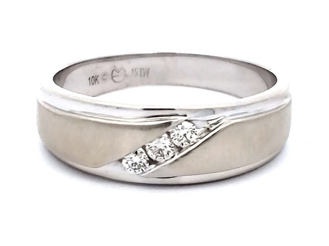 Mens Diamond Band