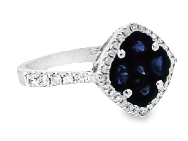 Sapphire & Diamond Ring