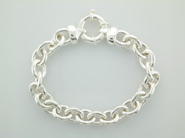 Silver Rolo Bracelet