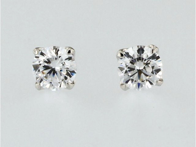 Cubic Stud Earrings