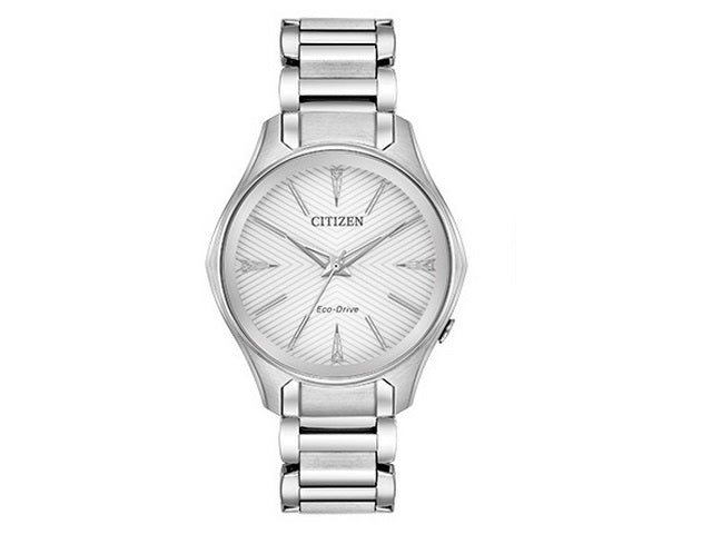 Ladies Silver Mondena Eco-Drive