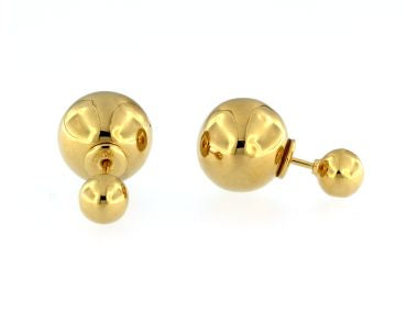 Gold Plated Silver Earrings