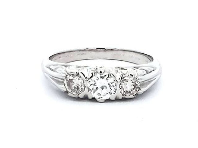 0.58 Ctw Diamond Trinity Ring