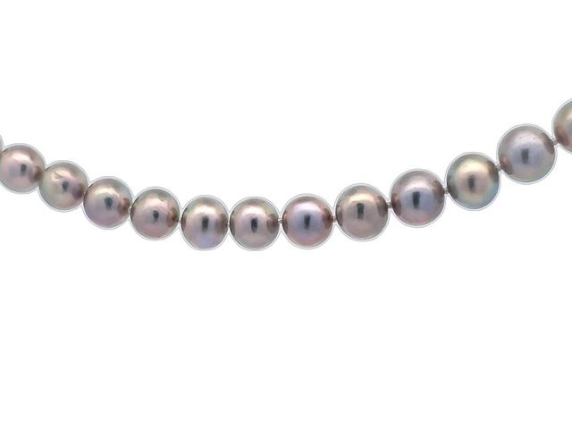 Grey Pearl Necklace