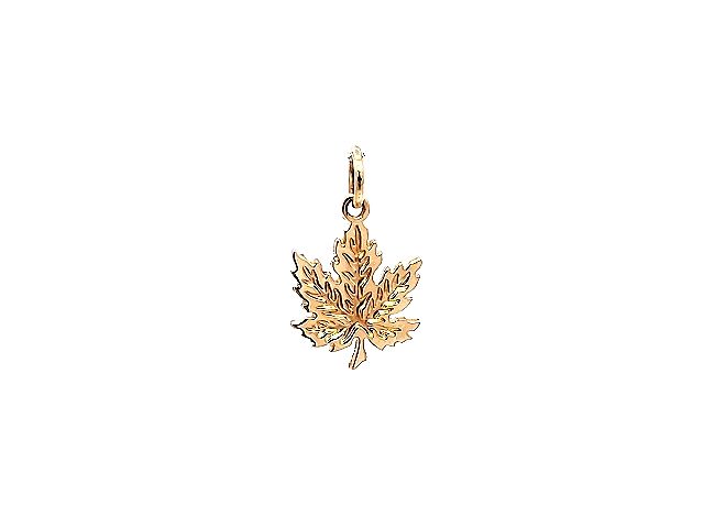 10KT Maple Leaf Charm