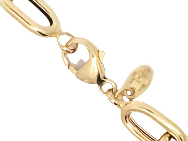 14KT Oval Link Bracelet