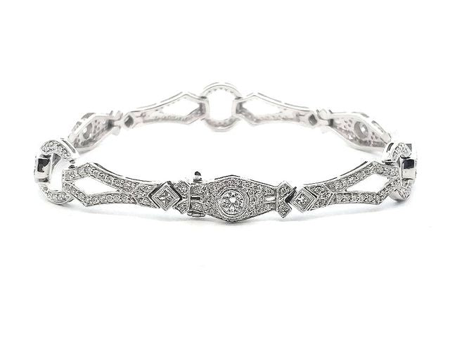 2.26ctw Art Deco Bracelet