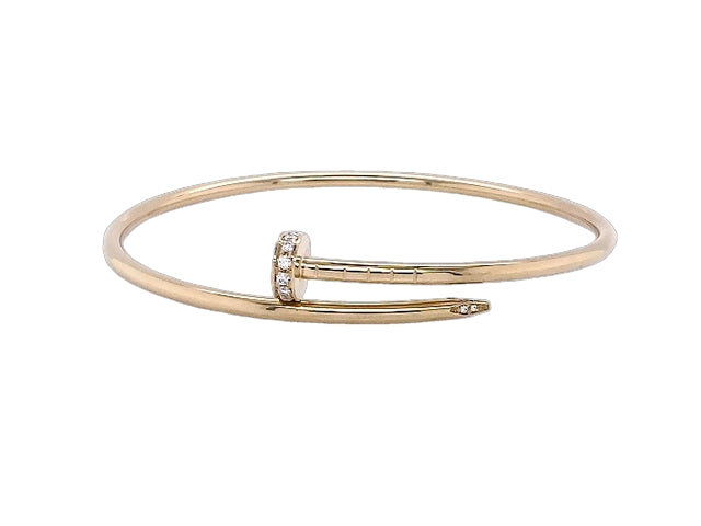 18KT Nail Bracelet