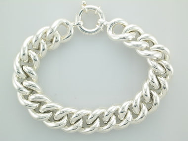 Large Curb Link Bracelet