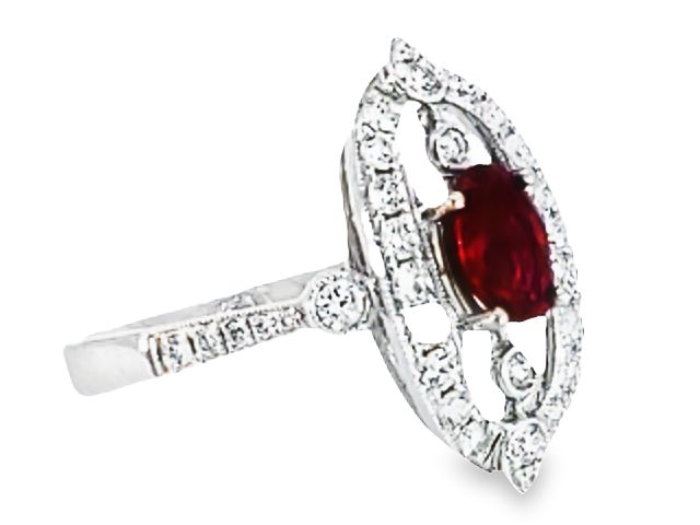 Ruby and Diamond Ring