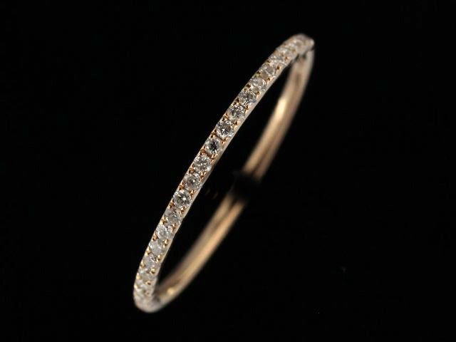 Rose Gold Band with Diamonds