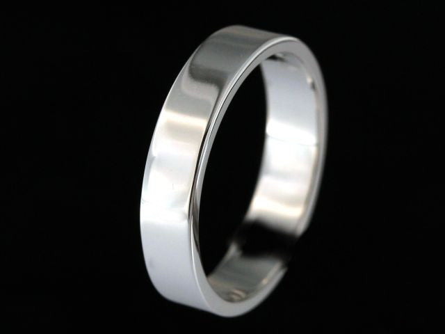 5mm White Gold Band