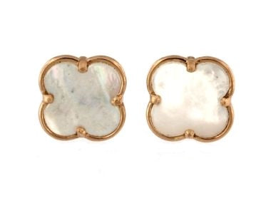 Quatrefoil Stud Earrings