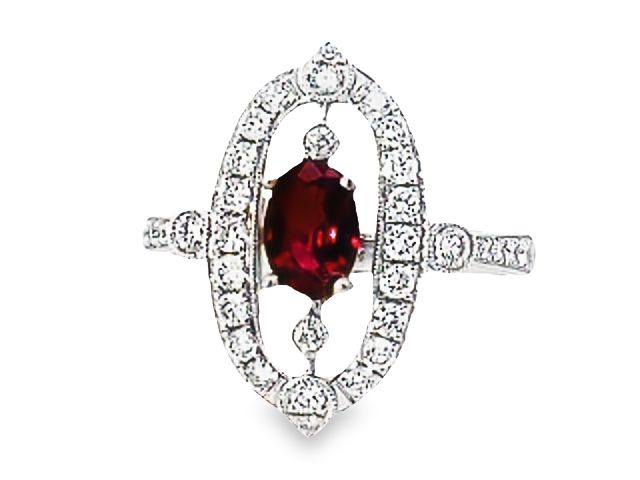 Ruby and Diamond Ring