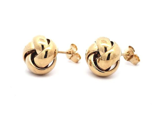 10KT Lovers Knot Earrings